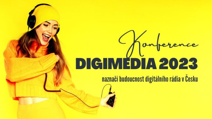 Konference DIGIMEDIA 2023 se bude věnovat i digitálnímu DAB+ rádiu