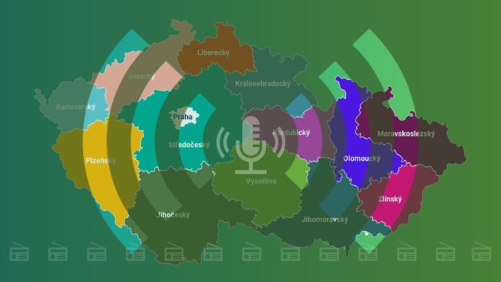 Rozhlasové vysílání a jeho typy - celoplošné, regionální a místní