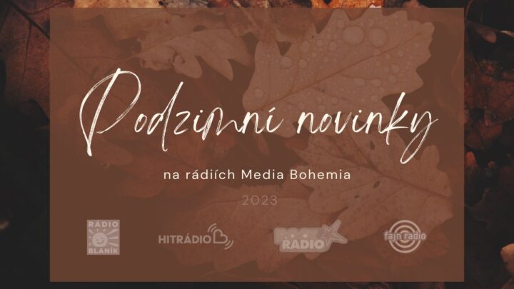 Podzim 2023 na rádiích Media Bohemia, změny a novinky, Hitrádio Fajn rádio, Rock rádio, Blaník