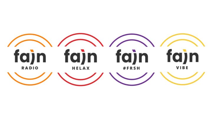 Rodina Fajn radii ma 4 cleny: Fajn radio, Fajn Helax, Fajn Fresh a Fajn Vibe