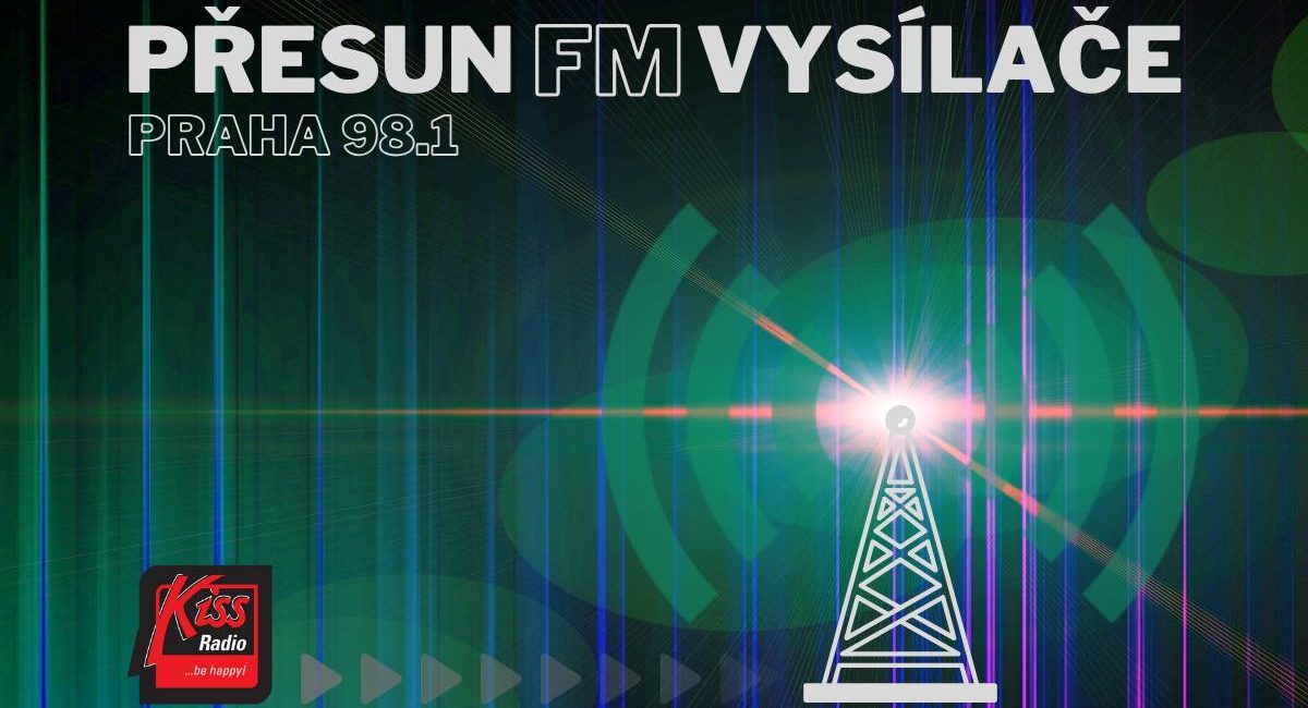 Pražský vysílač Rádia Kiss 98,1 FM se přesunul na strahovský vysílač Českých Radiokomunikací (ČRA)