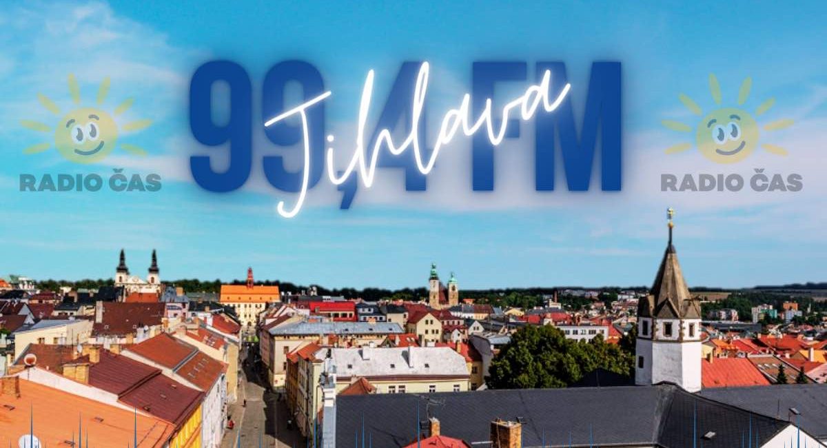 Radio Čas Jihlava 99,4 FM - nový vysílač na Vysočině